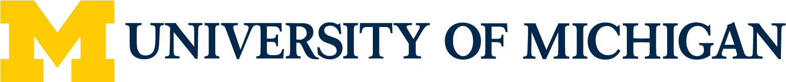 Univeristy of Michigan logo.